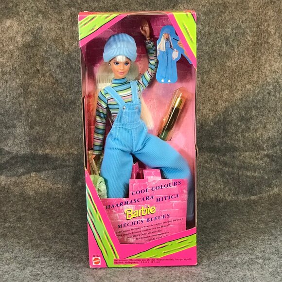 Mattel 1997 Barbie 20122 Cool Colours New Sealed Box - Picture 2 of 8